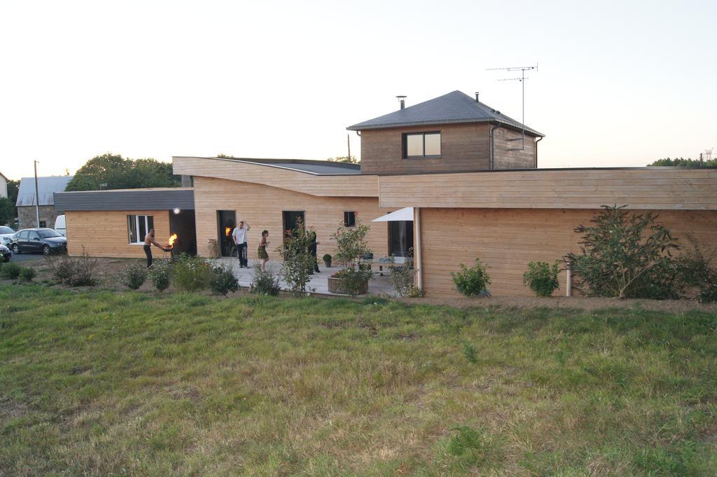 Maison En Ossature Bois Plaintel Exterior photo